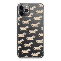 Ponys: iPhone 11 Pro Transparant Hoesje