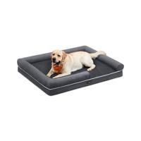 Orthopedisch hondenbed met hoge randen en wasbare hoes