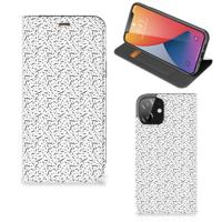 iPhone 12 | iPhone 12 Pro | Hoesje met Magneet | Stripes Dots