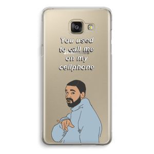 Hotline bling: Samsung Galaxy A5 (2016) Transparant Hoesje