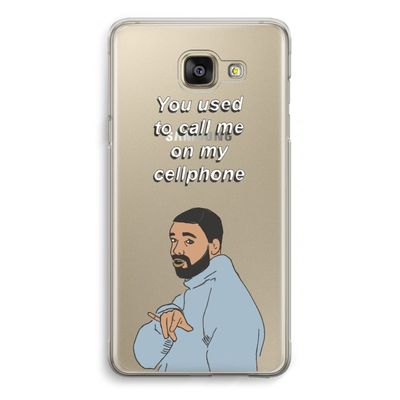 Hotline bling: Samsung Galaxy A5 (2016) Transparant Hoesje