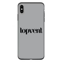 Topvent Grijs Zwart: iPhone XS Max Tough Case