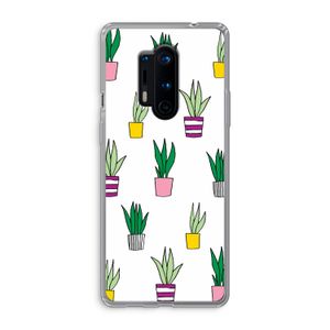 Sanseveria: OnePlus 8 Pro Transparant Hoesje