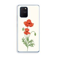 Red poppy: Samsung Galaxy Note 10 Lite Transparant Hoesje