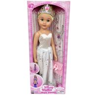 Wispy Walker Royal Princess looppop prinses - 70 cm - wit