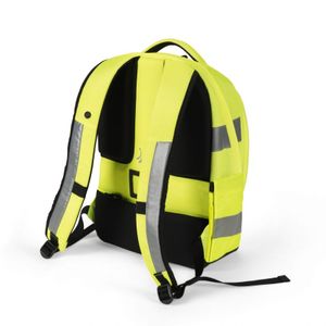 DICOTA Hi-Vis rugzak Geel Polyethyleentereftalaat (PET), Thermoplastic polyurethaan (TPU)