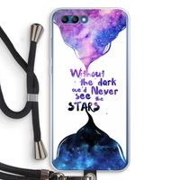 Stars quote: Honor 10 Transparant Hoesje met koord
