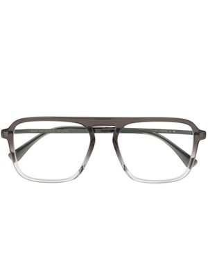 Mykita lunettes de vue Sonu à monture pilote - Gris