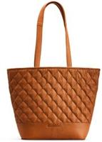 MUUD Betsy Whisky - Handgemaakte exclusieve lederen shopper 36x43x30cm