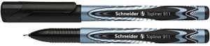 Schneider Schreibgeräte Topliner 911 fijnschrijver Medium Zwart