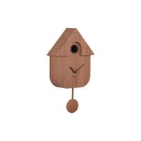 Karlsson Modern Cuckoo Kwartsklok Overige Hout - thumbnail