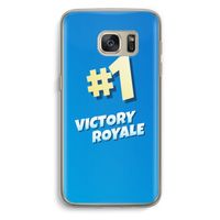Victory Royale: Samsung Galaxy S7 Transparant Hoesje