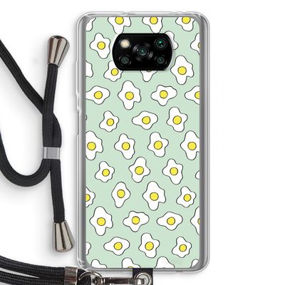 Spiegeleitjes: Xiaomi Poco X3 Pro Transparant Hoesje met koord