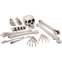 12 stuks Doodshoofd en beenderen (40 cm)