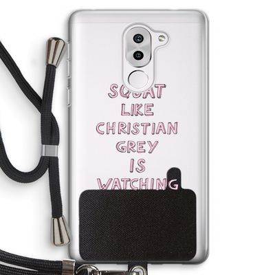 Christian Grey: Honor 6X Transparant Hoesje met koord