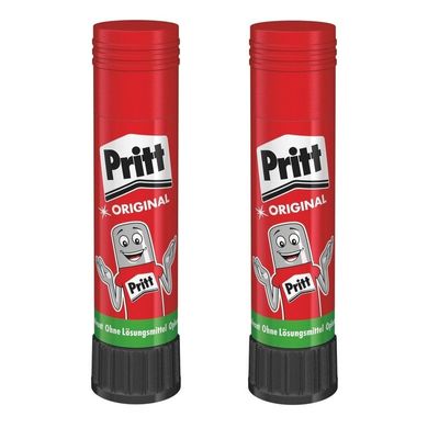2x stuks pritt lijmstiften 22 gram - Hobby knutselen