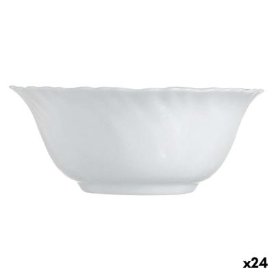 Saladekom Luminarc Feston Wit Glas 12 cm (24 Stuks)