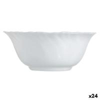 Saladekom Luminarc Feston Wit Glas 12 cm (24 Stuks)