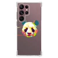 Samsung Galaxy S23 Ultra Stevig | Bumper Hoesje | Panda Color