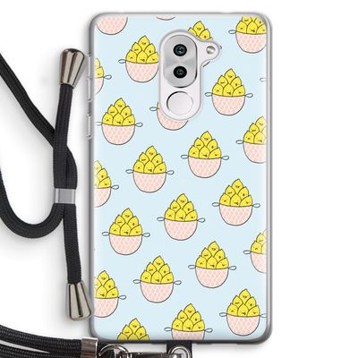 Citroenen: Honor 6X Transparant Hoesje met koord