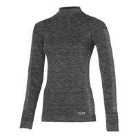 Heatkeeper Thermoshirt Lange Mouw Dames Premium Zwart Melange-XL