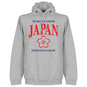 Japan Rugby Hoodie - Grijs - XXL