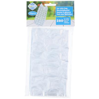 Basic Ijsblokzakjes 10 stuks voor 280 ijsblokjes 38x17 cm
