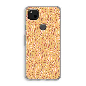 Camouflage: Google Pixel 4a Transparant Hoesje
