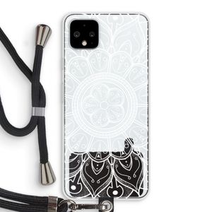 Roses Are Red: Pixel 4 XL Transparant Hoesje met koord