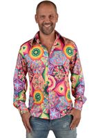 Party Blouse Funky Disco Heren - thumbnail