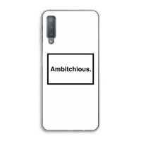 Ambitchious: Samsung Galaxy A7 (2018) Transparant Hoesje