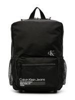 Calvin Klein Kids sac à dos à logo imprimé - Noir