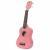 Fazley K21P-W sopraan ukelele roze