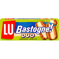 LU Bastogne Duo Koek Amandel & Vanille 260 g bij Jumbo