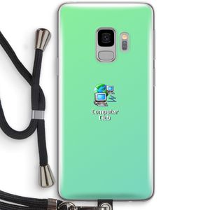 Win98: Samsung Galaxy S9 Transparant Hoesje met koord