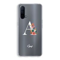 Pink Bouquet: OnePlus Nord CE 5G Transparant Hoesje Pink Bouquet: OnePlus Nord CE 5G Transparant Hoesje