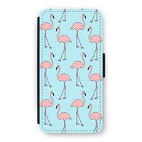 Anything Flamingoes: iPhone 12 Pro Flip Hoesje
