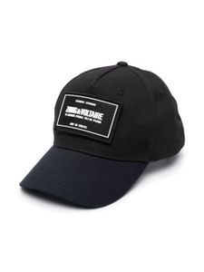 Zadig & Voltaire Kids casquette à patch logo - Noir