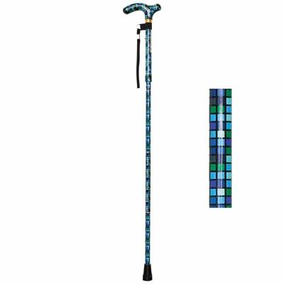 Luxe opvouwbare wandelstok (verschillende designs) | Maak een keuze : Ruit