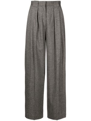 Claudie Pierlot Broek met wijde pijpen - Grijs Claudie Pierlot Broek met wijde pijpen - Grijs