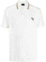 PS Paul Smith polo en coton à logo brodé - Blanc