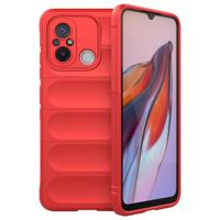 Xiaomi Redmi 12C/Poco C55 Rugged Series TPU Case - Rood - thumbnail