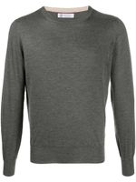 Brunello Cucinelli pull classique - Gris