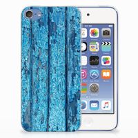 Apple iPod Touch 5 | 6 Bumper Hoesje Wood Blue