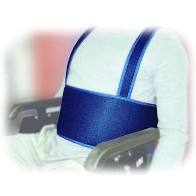 Secuback rolstoelstabilisatiegordel met buikbevestiging (type 2)