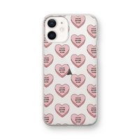 Chicks before dicks: iPhone 12 mini Transparant Hoesje