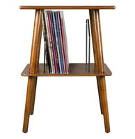 Crosley Manchester Platenspelermeubel Met Platen Opslag Vak - Mahonie (B-Stock)