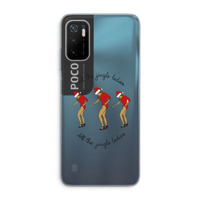 Jingle Ladies: Xiaomi Poco M3 Pro 5G Transparant Hoesje