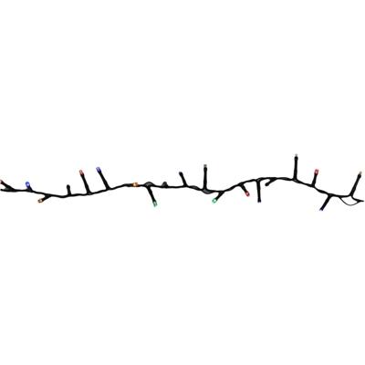 LED-lichtkrans Lifetime Multicolour 10 m Oplaadbare batterij Zon