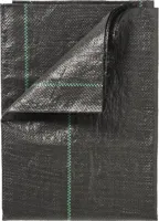 Nature Gronddoek Vierkante metertuin 134x134cm Zwart